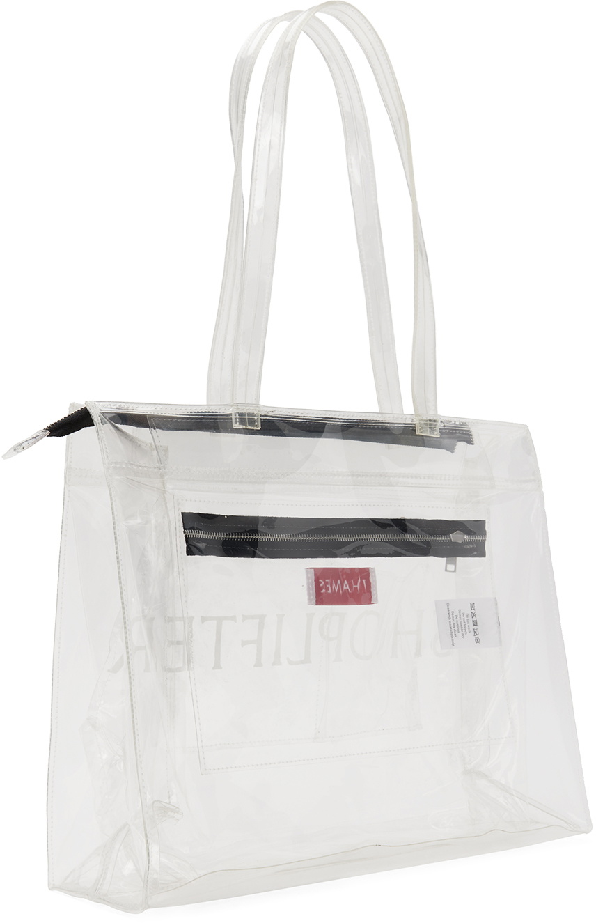 Thames MMXX. Transparent TPU Shoplifter Tote