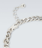 Gucci Gucci Interlocking sterling silver chain bracelet