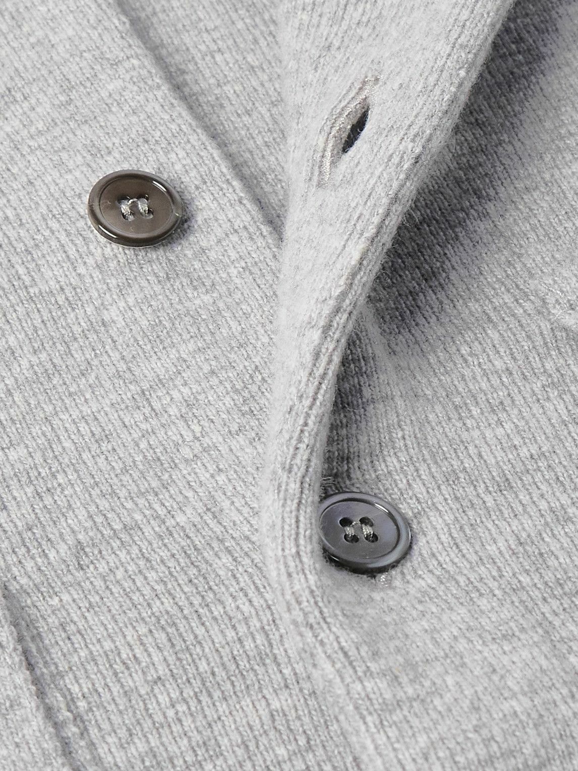 Kingsman - Merino Wool and Cashmere-Blend Overshirt - Gray