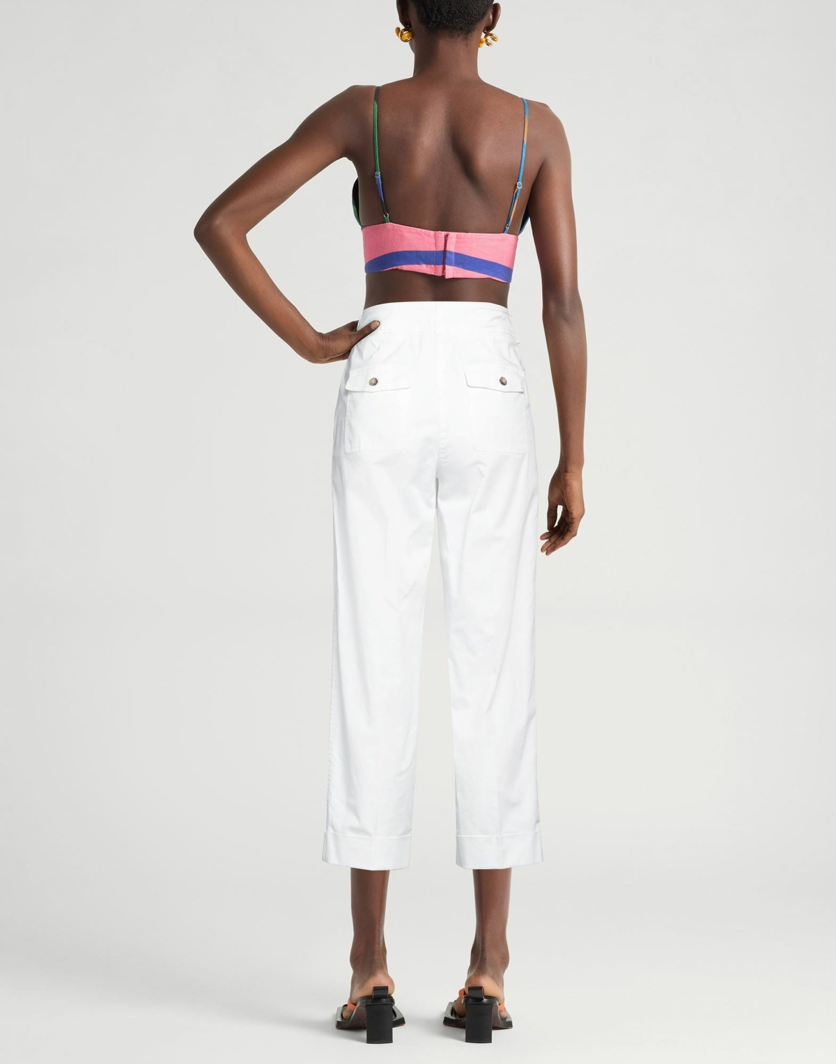 Peserico Womens Pants in White