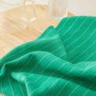 HAY Canteen Tea Towel in Emerald Pinstripe