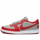 Nike Men's TERMINATOR LOW Sneakers in Grey/Varsity Red/White