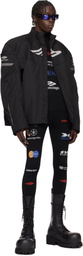 Balenciaga Black Ski Leggings