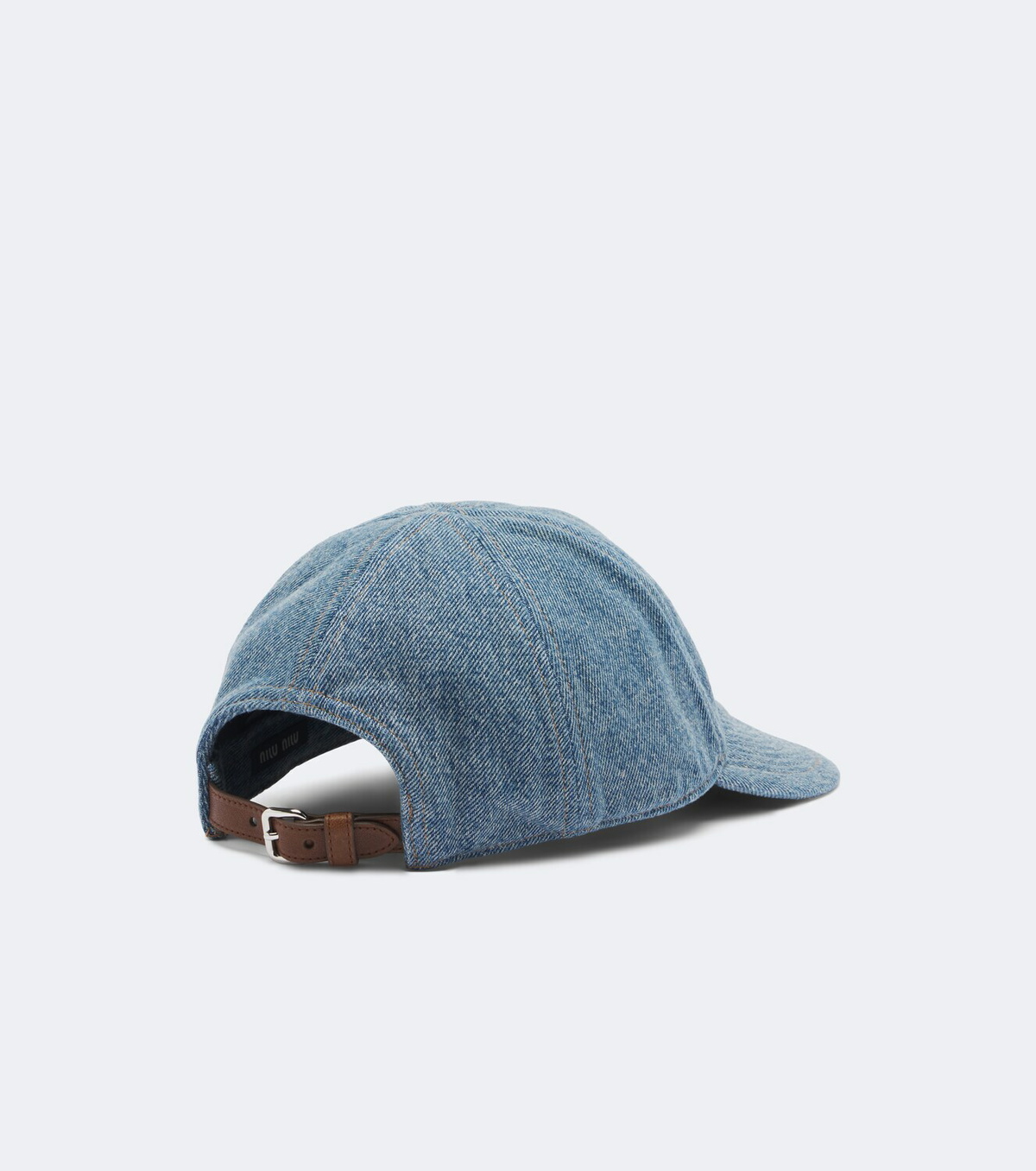 Miu Miu Denim baseball cap