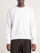 Visvim - Jumbo SB Cotton-Jersey Sweatshirt - White
