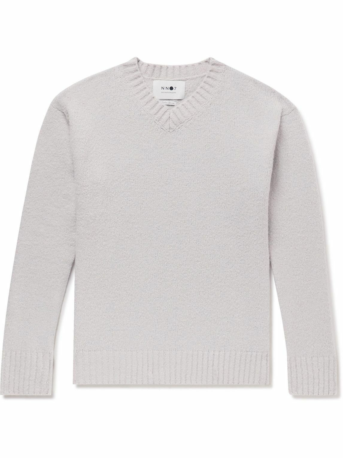 NN07 - Grayson Knitted Sweater - Gray NN07