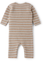 Bonpoint Baby Merino Wool Striped Ticiano Bodysuit