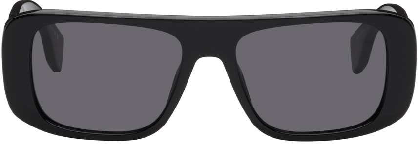 Marcelo Burlon County of Milan Black Polygala Sunglasses
