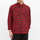 Gramicci Men's Flannel Shirt in Red