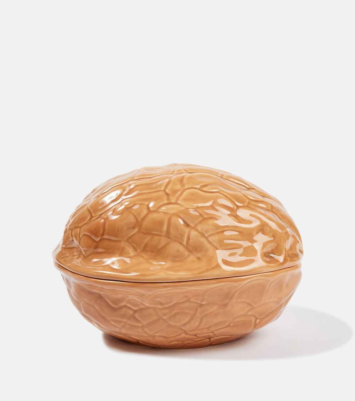 Bordallo Pinheiro Nut Large earthenware container
