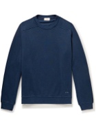 Altea - Wilson Garment-Dyed Cotton-Jersey Sweatshirt - Blue