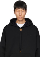 Versace Gold Safety Pin Earrings