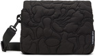 BAPE Black Line Camo Quilted M Bag