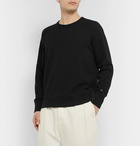 rag & bone - Loopback Cotton-Jersey Sweatshirt - Black