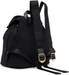 Versace Jeans Couture Black Pin-Buckle Backpack
