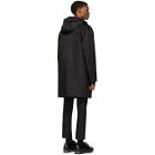 Prada Black Fur-Lined Coat
