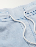 ORLEBAR BROWN - Dania Slim-Fit Washed Cotton-Jersey Drawstring Shorts - Blue