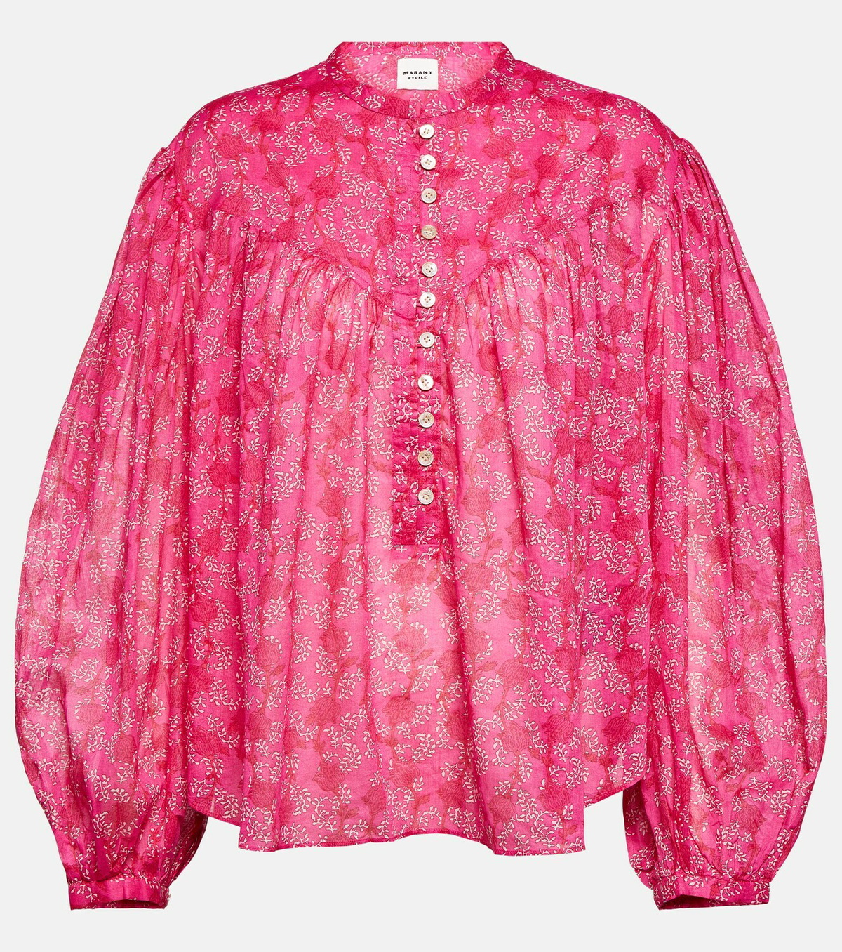 ÉTOILE ISABEL MARANT 花柄フリルキャミソール シルク100% NWT $615 Isabel Marant 100% Silk Crinkle Chiffon Sheer