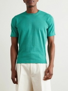 Caruso - Slim-Fit Cotton T-Shirt - Blue