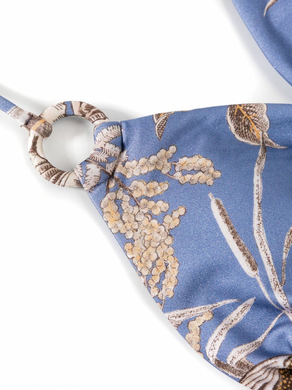 【Zimmermann】Ottie フローラル 水着 ブルー Zimmermann Ottie floral swimsuit Zimmermann