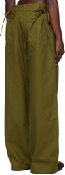 Cecilie Bahnsen Green Anita Jeans