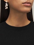 SOPHIE BILLE BRAHE - 14kt & Pearl Beverly Earrings