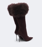 Paris Texas Lidia suede knee-high boots
