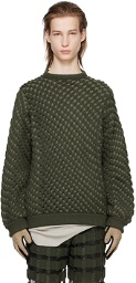 Isa Boulder Green Succulent Sweater