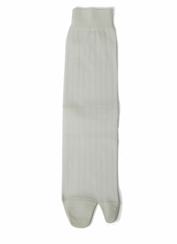 Photo: Maison Margiela - Split Toe Socks in White