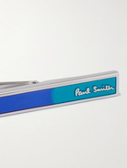 Paul Smith - Logo-Detailed Silver-Tone and Enamel Tie Clip