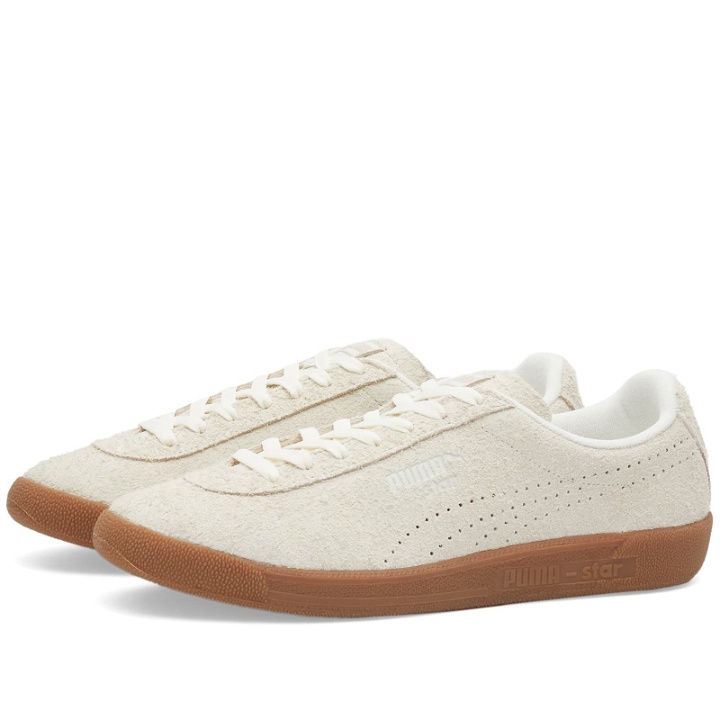 Photo: Puma Star SD Sneakers in Frosted Ivory/Gum