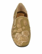 Roger Vivier Womens Loafers in Gold