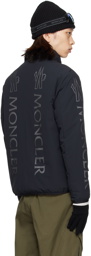 Moncler Black Ponset Reversible Down Jacket