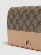 GUCCI Petite Marmont Leather Wallet On Chain