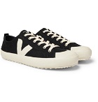 Veja - Nova Rubber-Trimmed Organic Cotton-Canvas Sneakers - Black