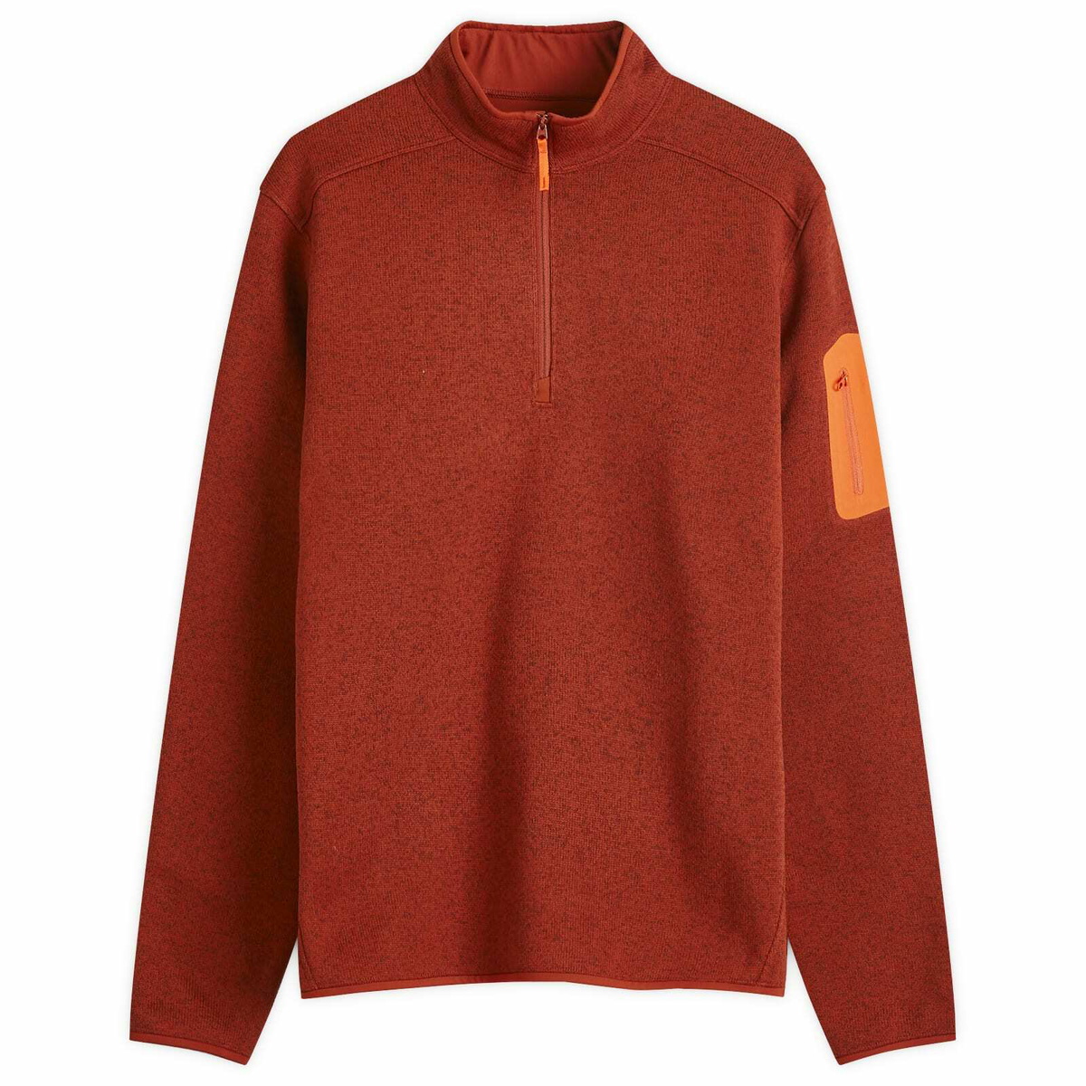Arc'teryx Men's Covert 1/2 Zip Fleece Jacket in Sequoia