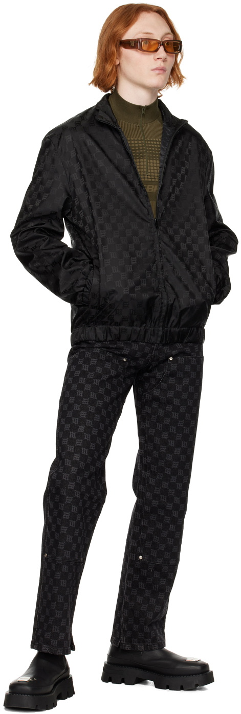 MISBHV Black Monogram Jeans