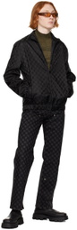 MISBHV Black Monogram Jeans