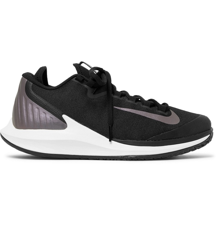 Photo: Nike Tennis - NikeCourt Air Zoom Zero Rubber-Trimmed Canvas Tennis Sneakers - Black