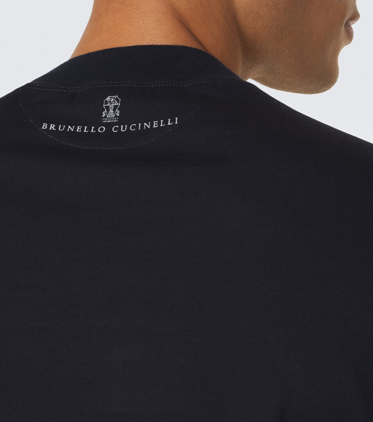 Brunello Cucinelli Printed cotton jersey T-shirt