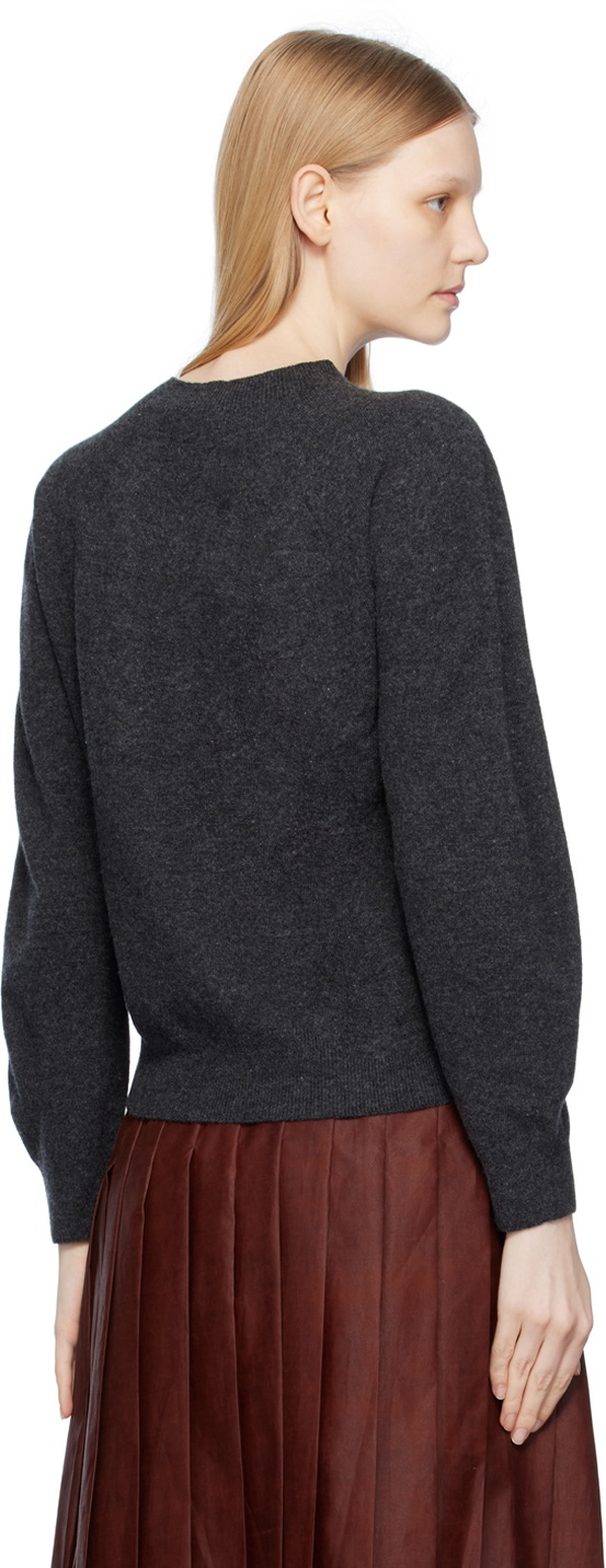 UMBER POSTPAST Gray Brushed Sweater