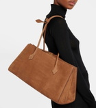 Alaïa Le Teckel suede tote bag