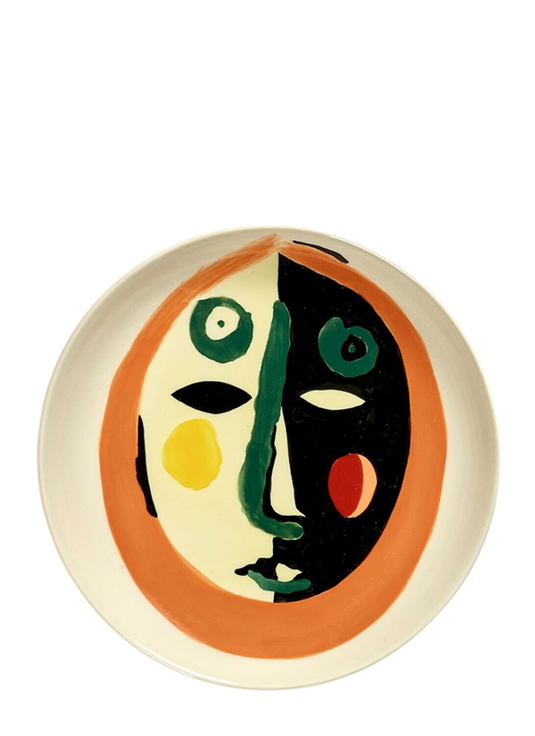Photo: Serax Set of Four Feast Face 1 Extra Small Plates