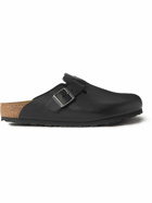 BIRKENSTOCK - Boston Leather Sandals - Black