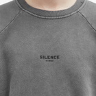 Han Kjobenhavn Men's SILENCE Crew Sweatshirt in Ash Grey
