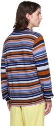 PS by Paul Smith Blue Merino Wool Sweater