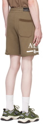 AMIRI Khaki MA Bar Shorts