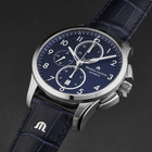 Maurice Lacroix Pontos Chronograph Automatic Blue Dial Watch PT6388-SS001-420-4