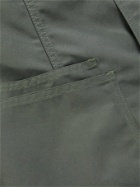 Deveaux - Jackson Cotton-Blend Canvas Jacket - Gray