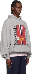 VETEMENTS Gray 'Norway' Tourist Hoodie